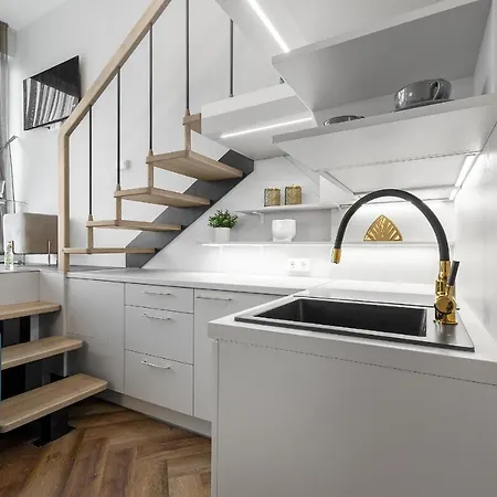 Apartment #Stayhere - Unique Top Floor Loft With Hot Tub & City View Vilnius